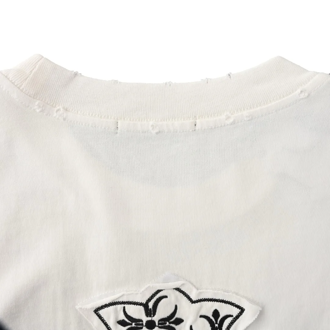 150 CHROME HEARTS/ Original 100% ➕ ➕3D ➕ ：Black White Size：S-XL